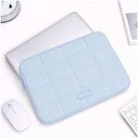Funda Estuche Acolchado para Laptop 14 Protector Antigolpes con Cierre Celeste