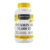Healthy Origins Vitamina D3 10.000 UI de lanolina 360 cápsulas blandas