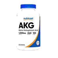 AKG Ácido Alfa Cetoglutárico 1000 mg 240 cápsulas