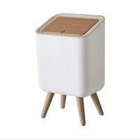Tacho de Bambú Estilo Vintage Elegante Natural Funcional Hogar Cocina 101402
