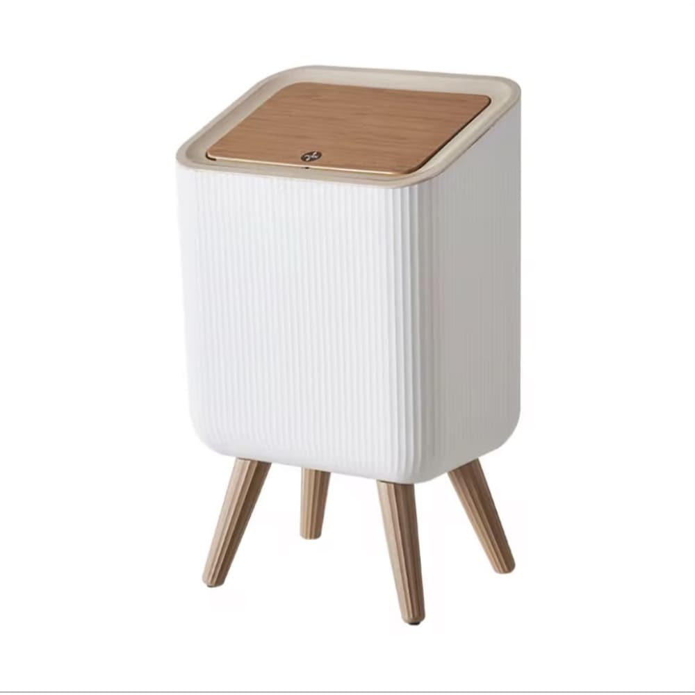 Tacho de Bambú Estilo Vintage Elegante Natural Funcional Hogar Cocina 101402