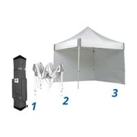 Toldo Plegable 3X3 Profesional Carpa Exterior Impermeable Estructura Resistente Portátil