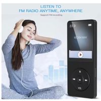 REPRODUCTOR MP 32 GB BLUETOOTH NEGRO FM M1