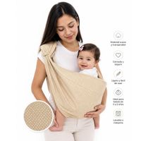 PORTAWAWA - Portabebe básico de tela con argolla - 0 a 4 meses