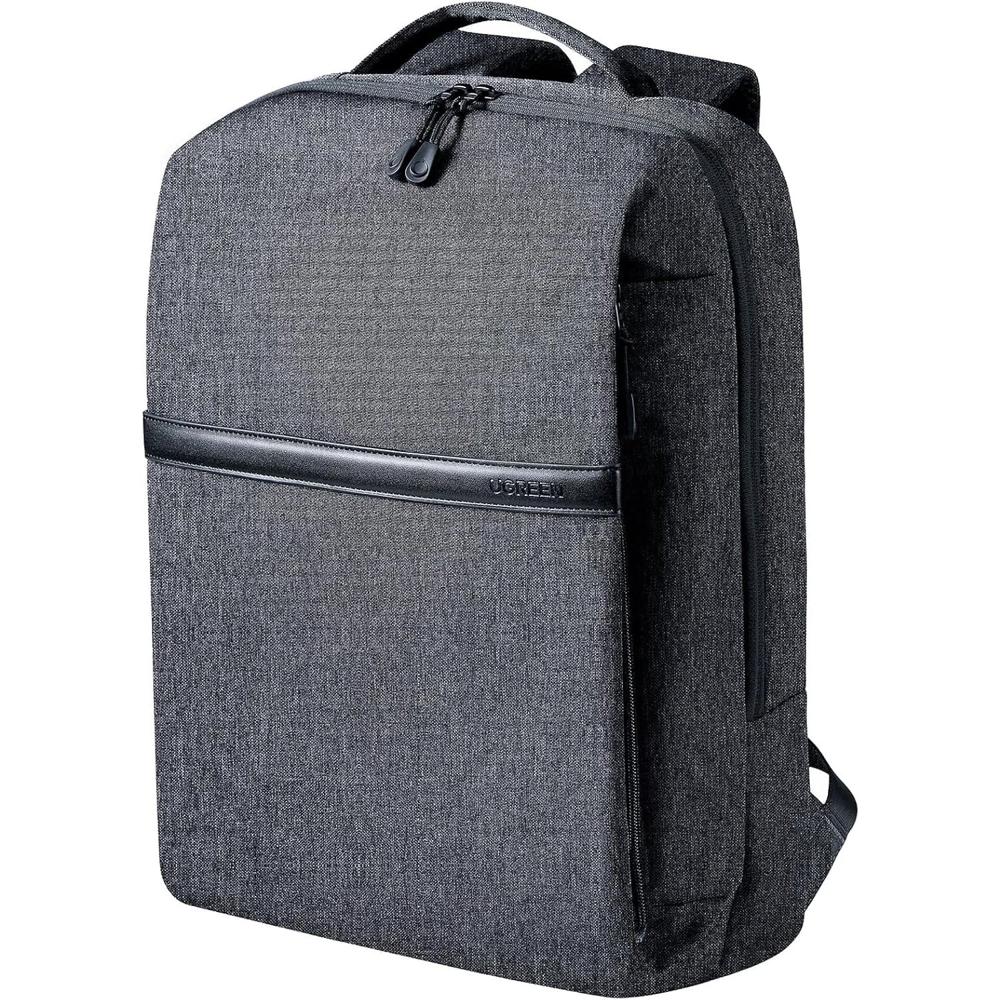 UGREEN Mochila para Laptop B02 15.6 Impermeable Antigolpes con Compartimento Acolchado Gris - 90798