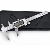 Calibrador Vernier Digital Acero Inoxidable 150 mm con4 Baterías de Regalo