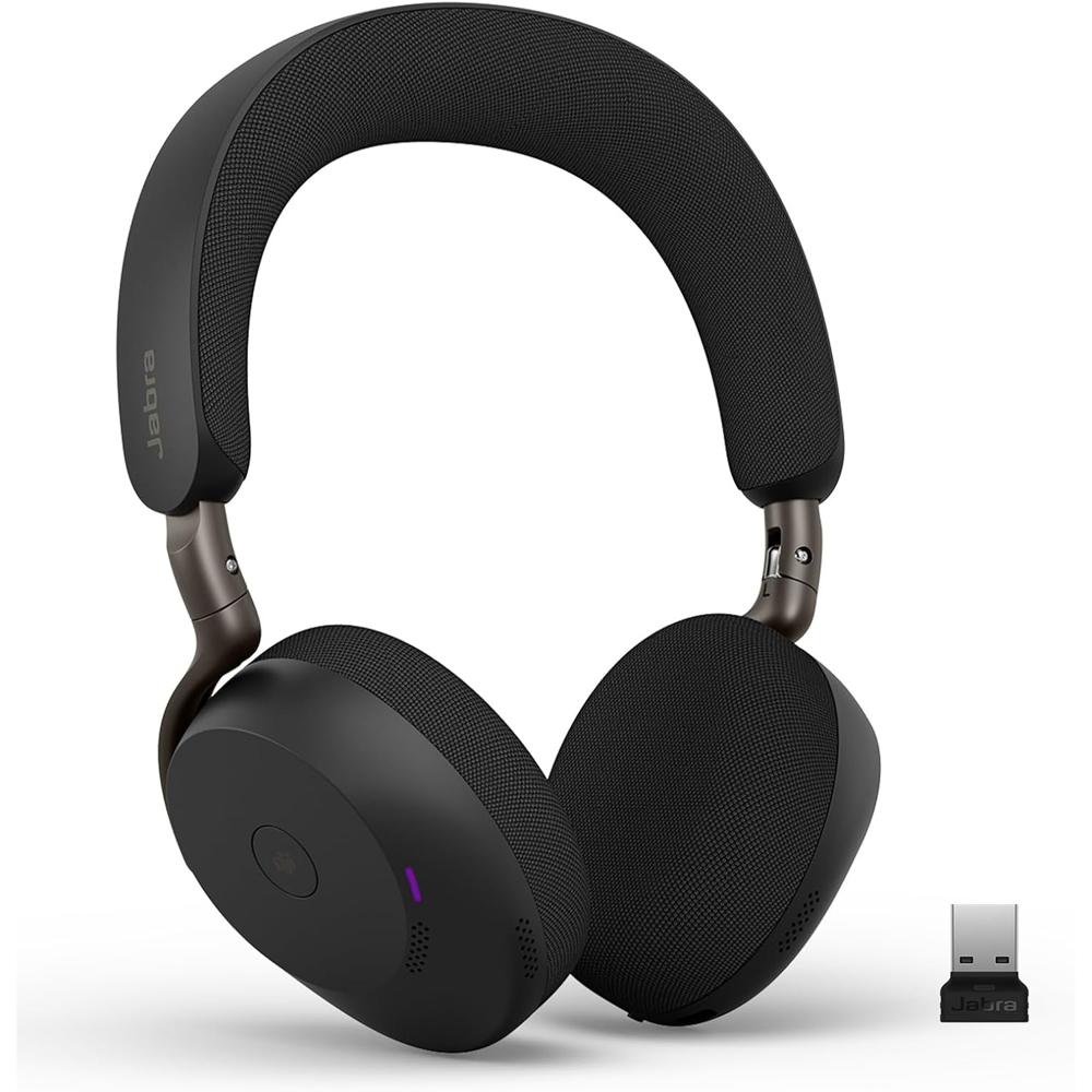 Jabra Audífonos Inalámbricos Evolve3 75 Bluetooth ANC Micrófono USB-A Certificación MS 37599-999-999