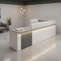 Counter de recepción Shinra Blanco y Gris | Masiva Home