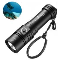 Linterna De Buceo 2000 Lúmenes Ipx8 Recargable 5000mah