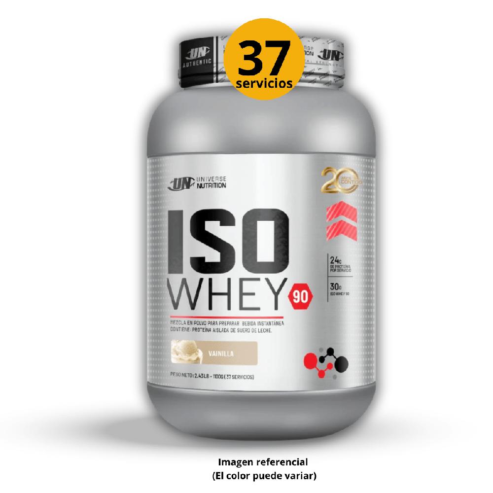 ISOWHEY90 DE 1.1kg VAINILLA - PROTEINA ISOLATADA
