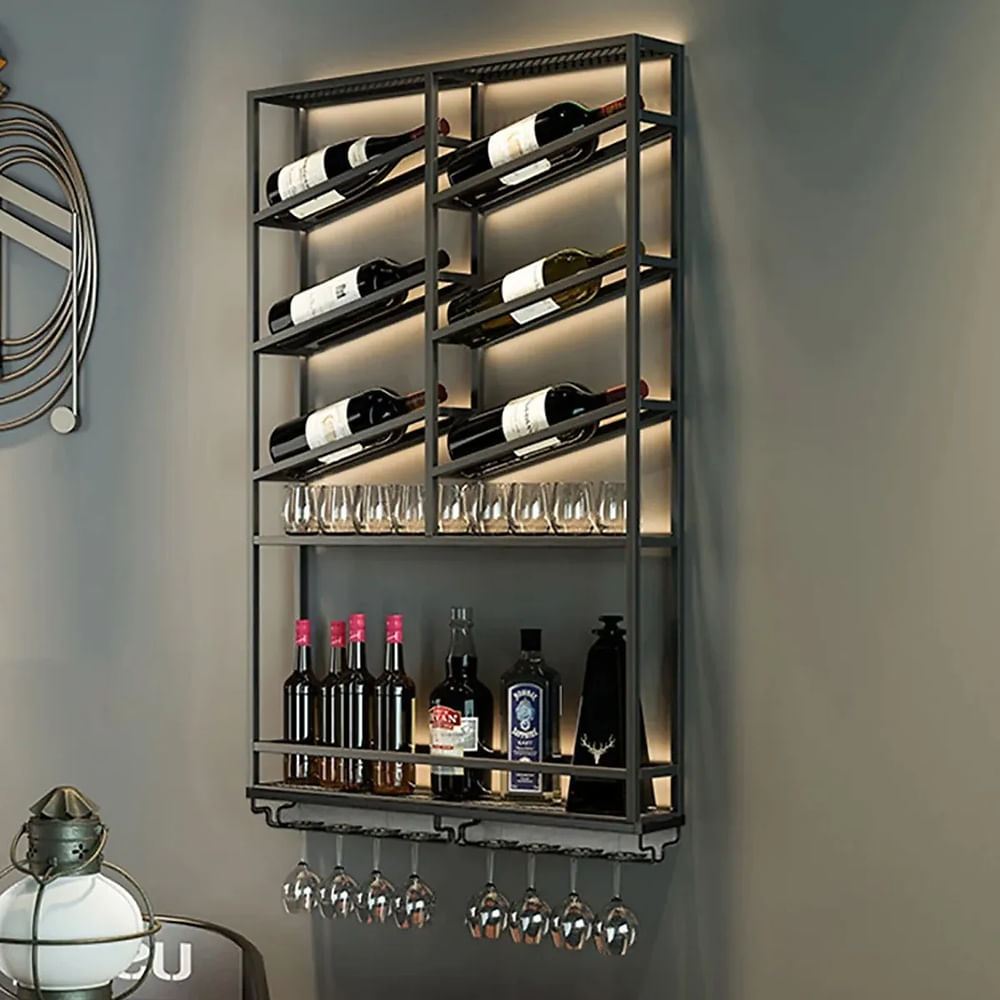 Bar Flotante Kaliz Ventitas Home Negro