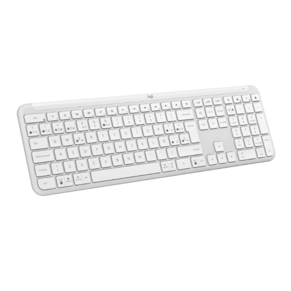 Teclado Logitech Signature Slim K950 Blanco Bluetooth