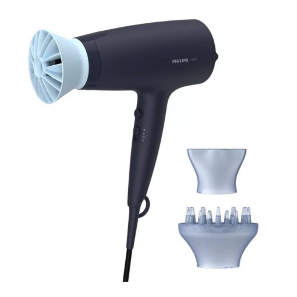 Secadora Philips de Cabello BHD36020 Negro