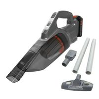 Aspiradora Inalámbrica 20V Batería y Cargador Accesorios Black Decker