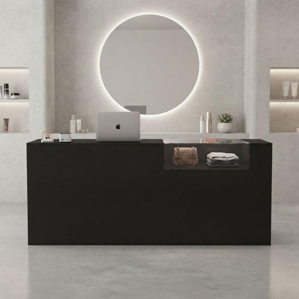 Counter de recepción Anri Negro | Masiva Home