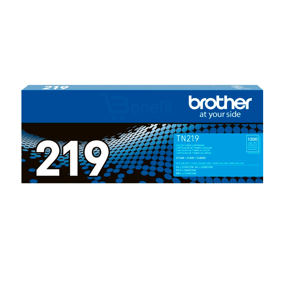 Toner Brother TN219C Cian L3240 - L3280 - L3560 - L3760