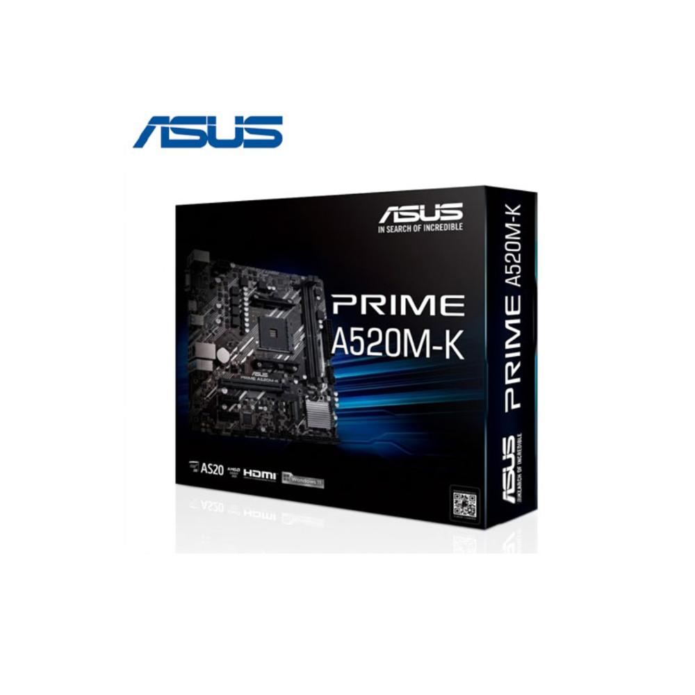 MOTHERBOARD ASUS PRIME A520M-K AMD AM4