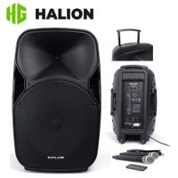Parlante Activo Halion PHA 15AL Batería Recargable 800W USB Bluetooth