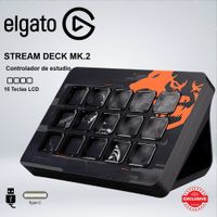 STREAM DECK MK.2 EDICIÓN CALL OF DUTY BLACK OPS 6 - 15 TECLAS LCD 042109