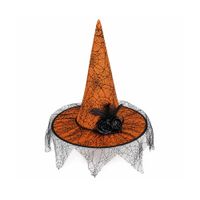 HALLOWEEN - Sombrero Halloween naranja brillante Multicolor
