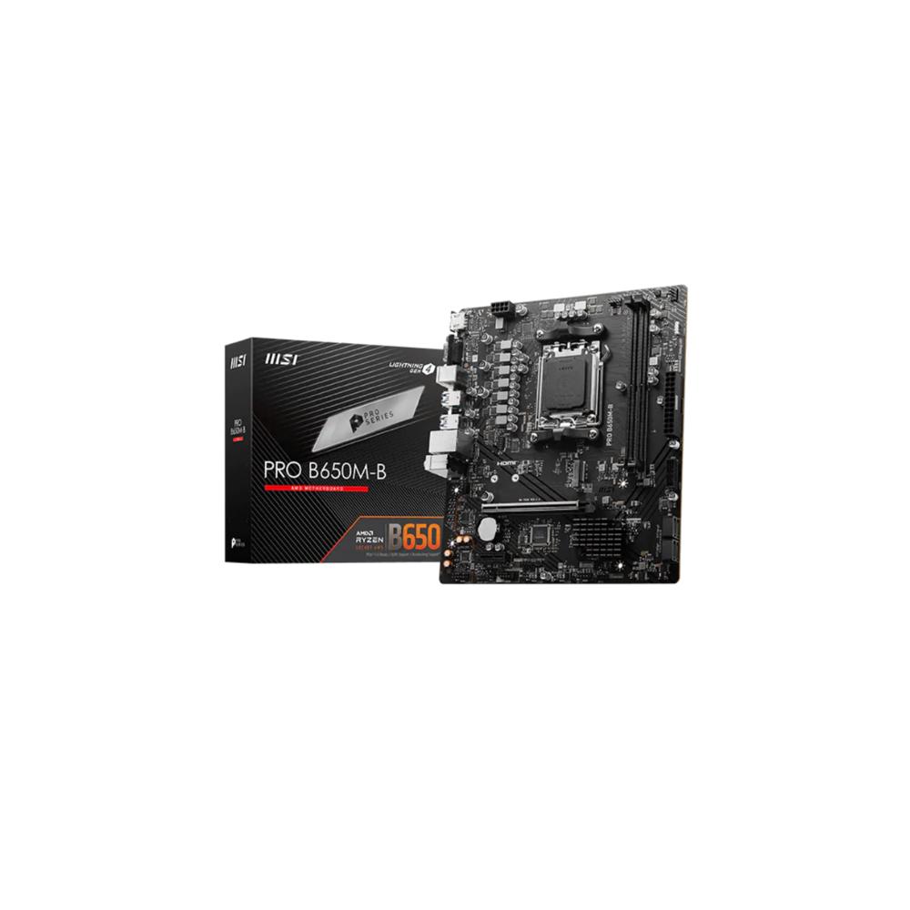 MOTHERBOARD MSI PRO B650M-B AMD AM5 MATX