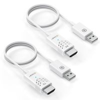 KIT cable transmisor y receptor de video inalámbrico hdmi usb 30mts
