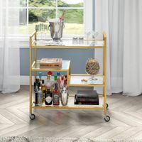 Carro Bar Leione Ventitas Home Dorado