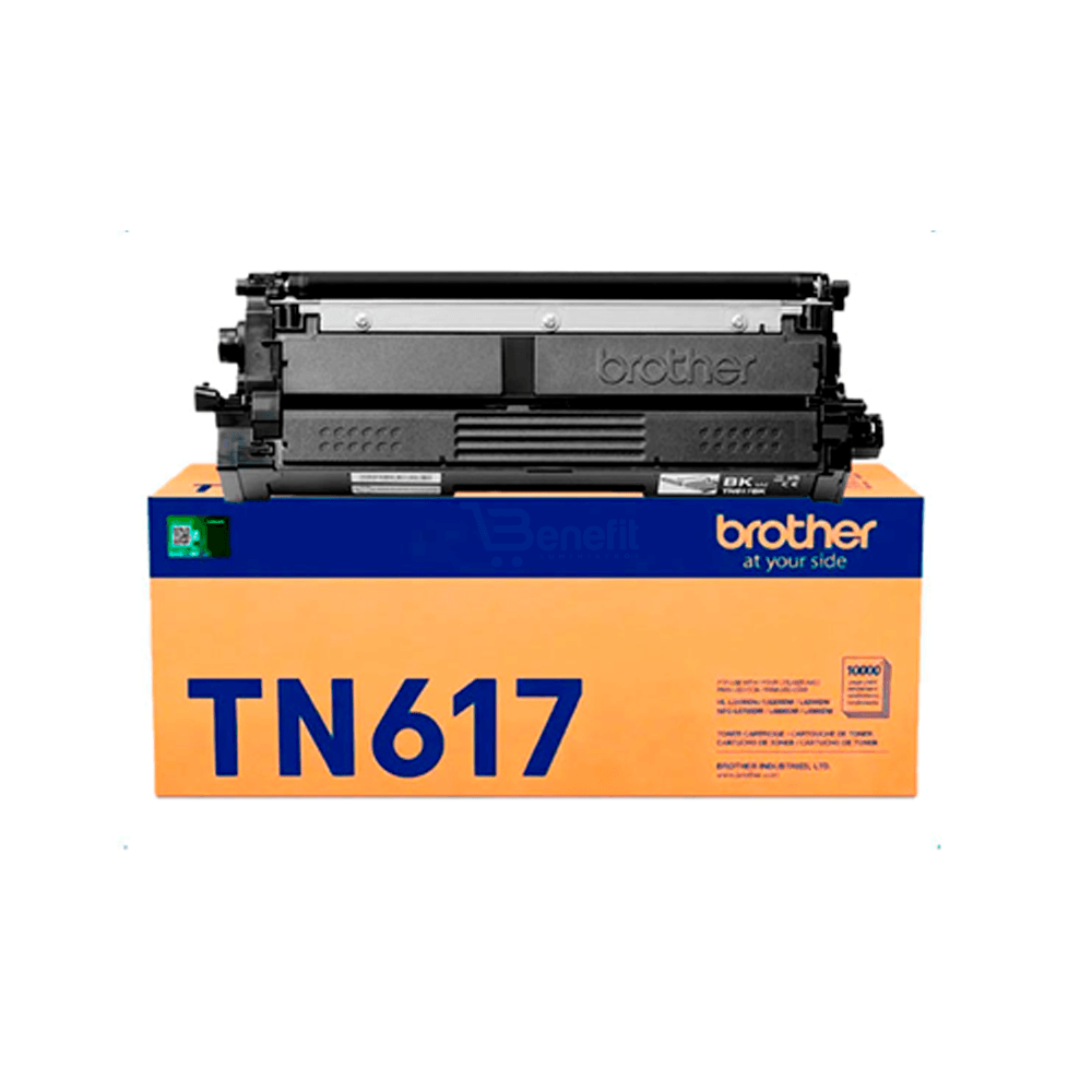 Tóner Brother TN-617BK Original Black para MFC-L8970CDW - HL-L9310CDW - HL-L8360CDW y DCP-L8410CDW