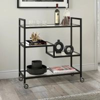 Carro Bar Leione Ventitas Home Negro