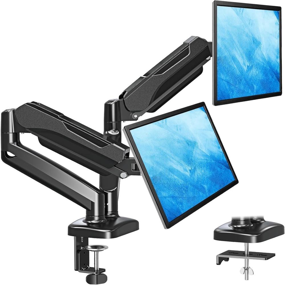 Soporte Brazo Para 2 Monitor 17 A 30 Pulgadas Mesa o Escritorio