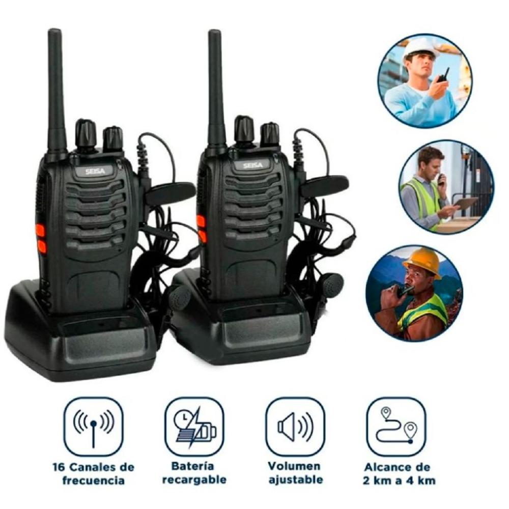 Radio Comunicacion Walkie Talkie Radio Fm Dual