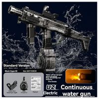 Pistola de Agua con Luces LED y Humo 2026