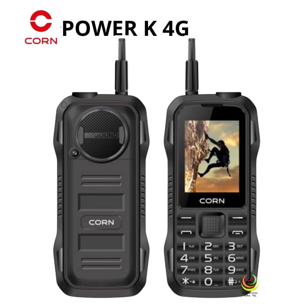 CELULAR BASICO CORN POWER K 4G DUAL SIM NEGRO