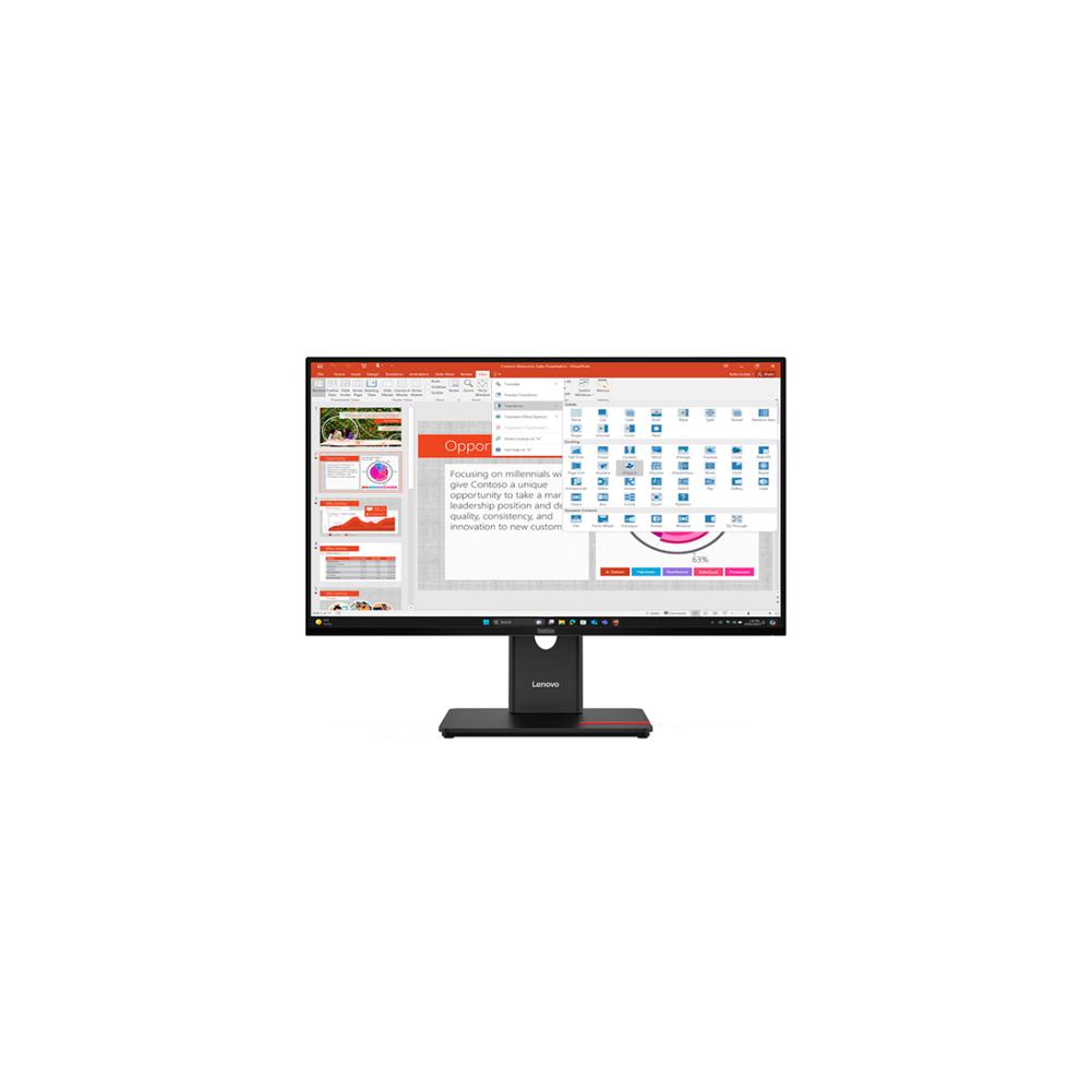 MONITOR LENOVO THINKVISION T27-40 27 FHD IPS 120HZ HDMI DP VGA USB-C