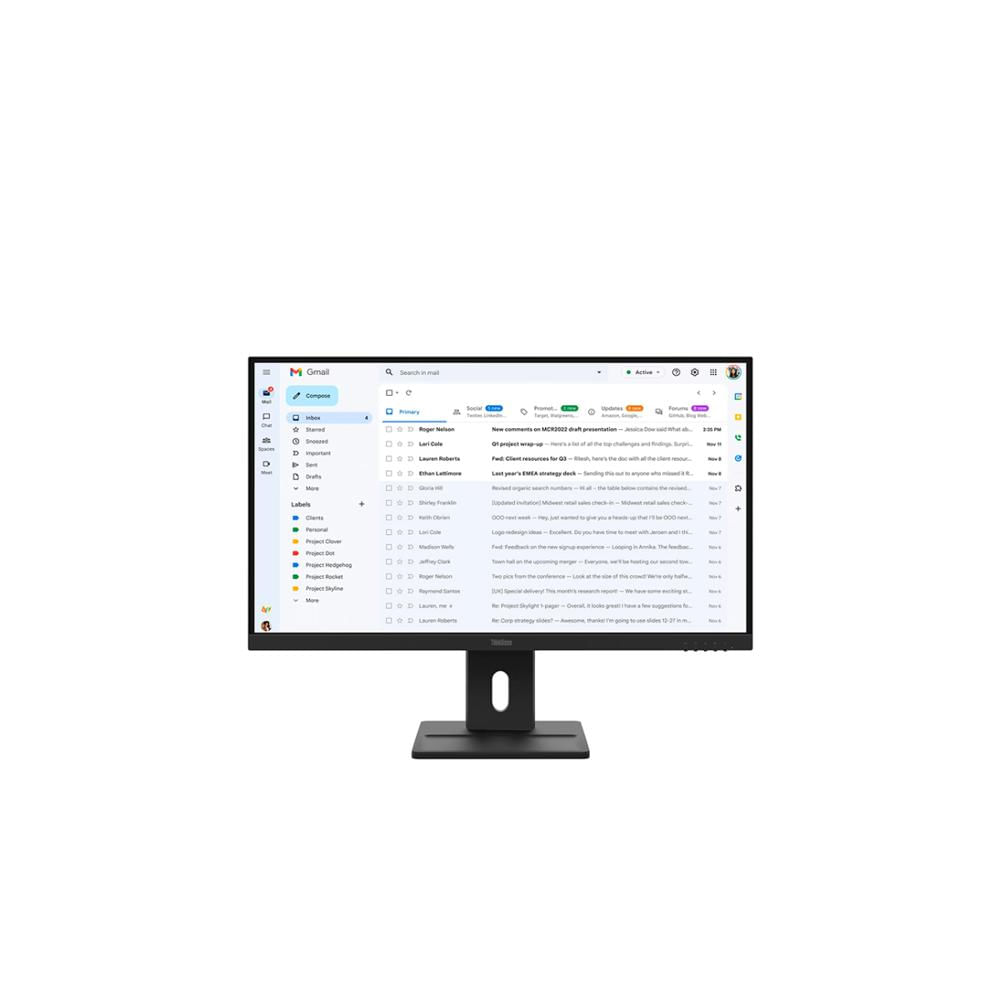 MONITOR LENOVO THINKVISION E27-40 27 FHD IPS 100HZ HDMI DP VGA CON PARLANTES