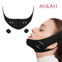 Faja Facial Mentonera ANLAN Masajeador EMS Control Papada Doble Mentón