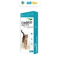 Credelio Gato 48 Mg 2-8Kg x 3 Tabletas - Antipulgas para Gatos Mas GRATIS Varita para gatos