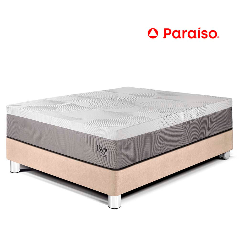 Cama Balanzze 1.5 Plazas Champagne