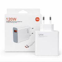 Cargador Xiaomi 120w Ultra Rápido Combo Cable Usb