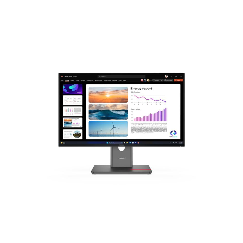 MONITOR LENOVO THINKVISION P24Q-40 23.8 QHD IPS 120HZ HDMI DP USB-C
