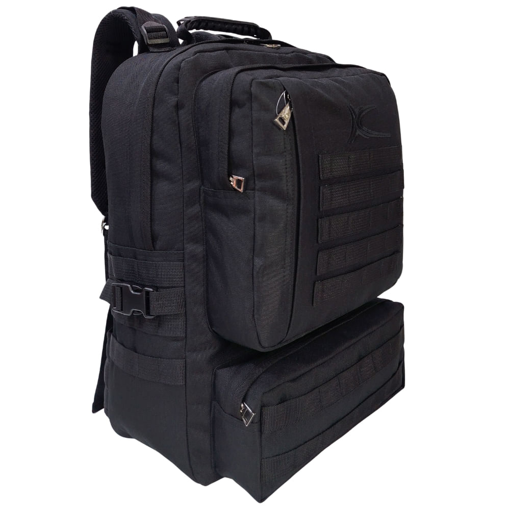Mochila Táctica Kengar - Negro
