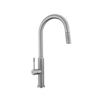 Mezcladora para Cocina en Acero Inoxidable 304 Caño Alto