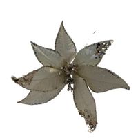 Flor Artificial De Cardenal Dorado Navideño De 30Cm FN213 FLORIPASTORE