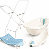 PACK BAÑERA BABY PREMIUM CELESTE