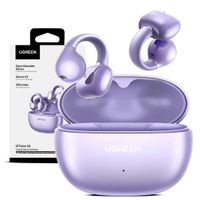 Audifonos UGREEN HiTune S3 Open-Ear con Bluetooth 5.4 y 30 Horas de Batería Purpura-WS209.