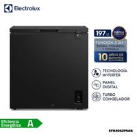 CONGELADORA ELECTROLUX 197 L NEGRO - EFH20S2P5AB