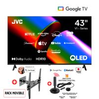 Televisor QLED 43 Full HD Google TV LT-43KM4584 - Rack Movible