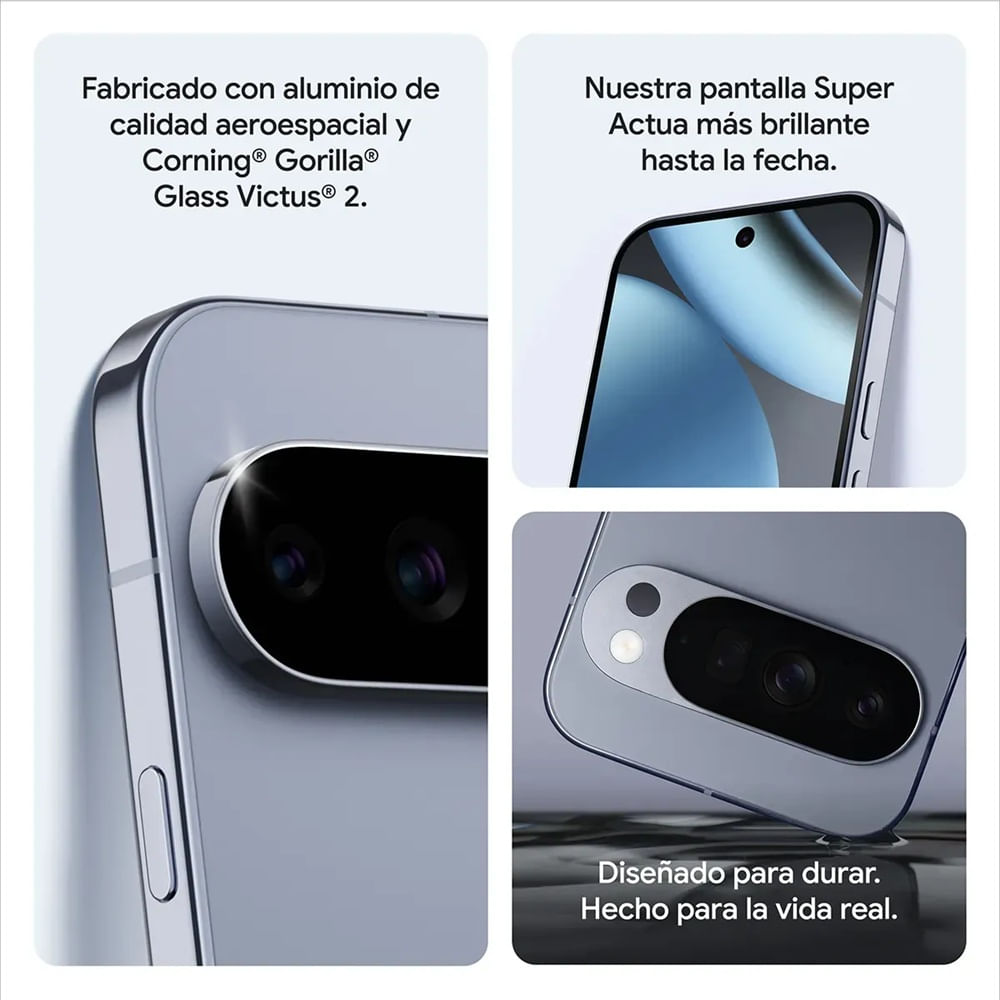 Google Pixel 10 Pro XL 16Gb Ram 256Gb Rom Piedra Lunar con Mica Hidrogel