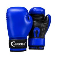 Guantes De Box Nacional Azul Talla 18