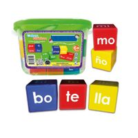 DIA DEL NIÑO - Cubo Sílabas para aprender Multicolor